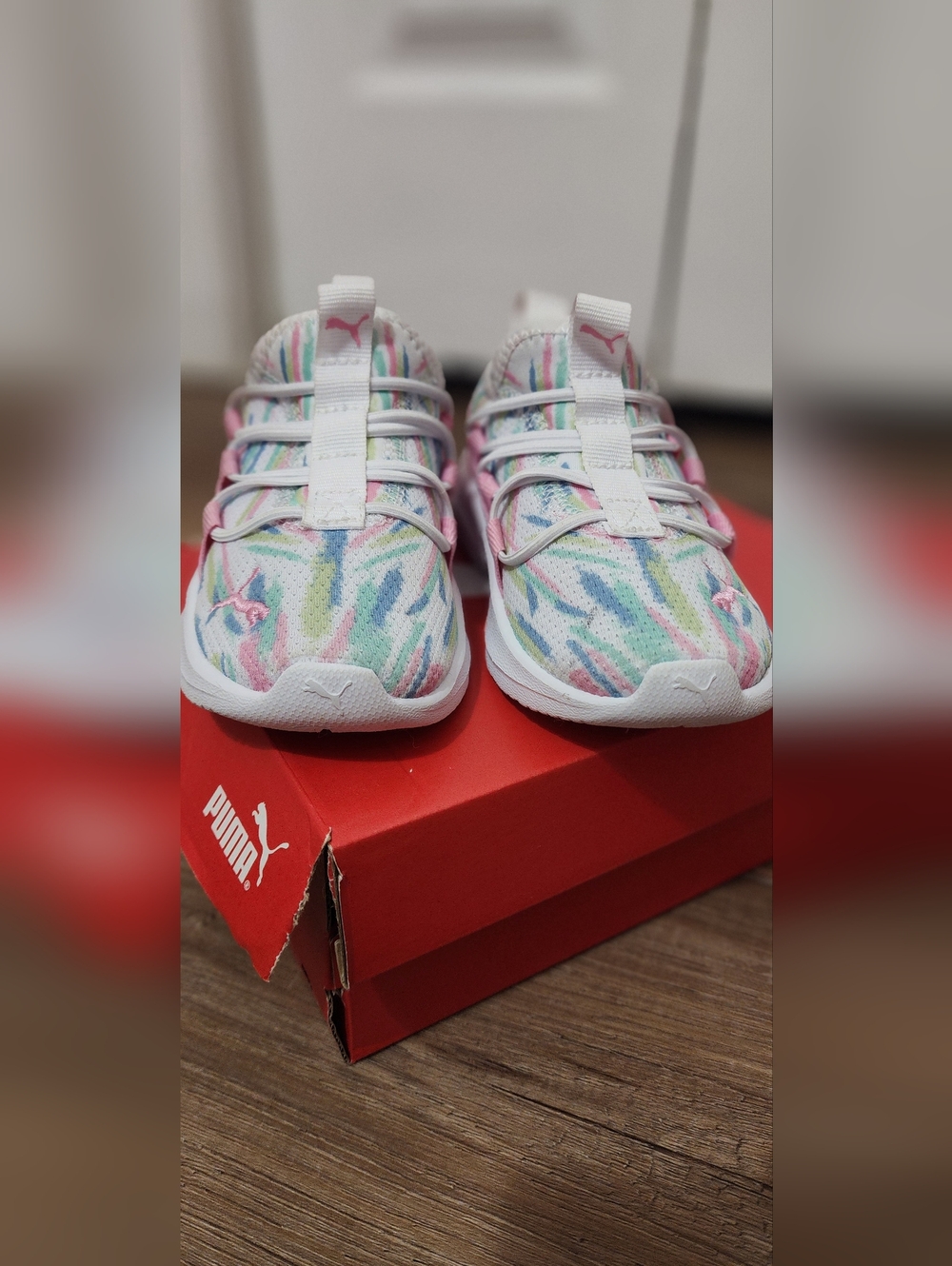 Puma Toddler Girl Sneakers One4All Size 8 New in Box - Picture 6 of 13